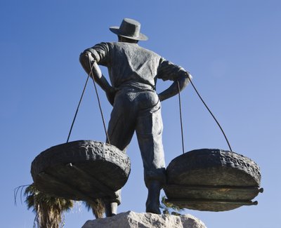 De visverkoper door Unbekannt Unbekannt
